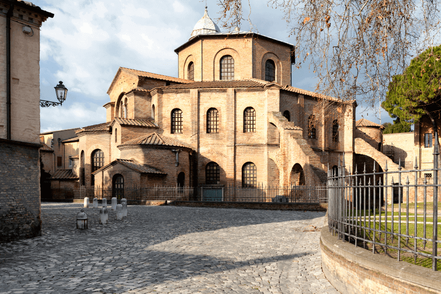 the basilica san vitale in ravenna