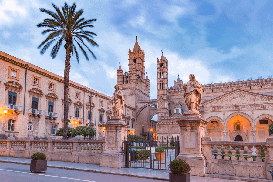 the cathedral in palermo sicily