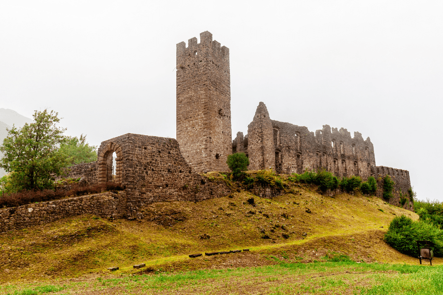 Belfort Castle in Lombardy