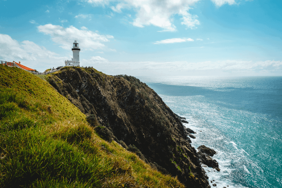 Cape Byron lighthouse in Byron Bay-AUS