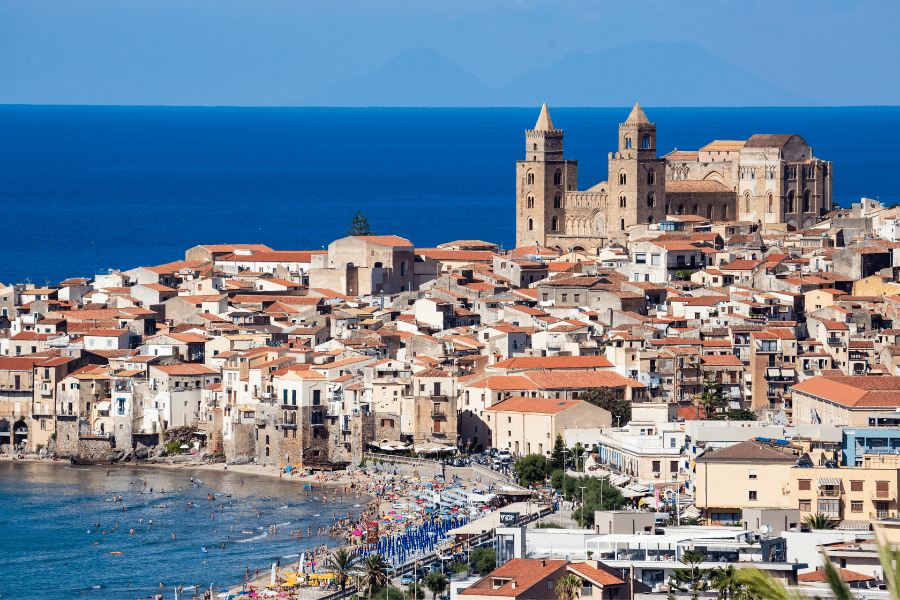 Cefalù is a lively beach town in Sicily