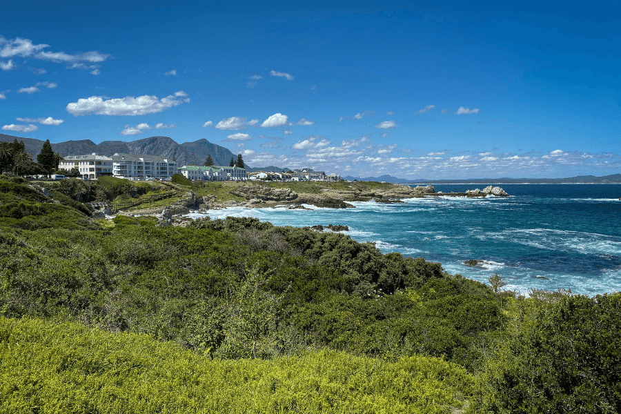 Cityscape Hermanus in South Africa