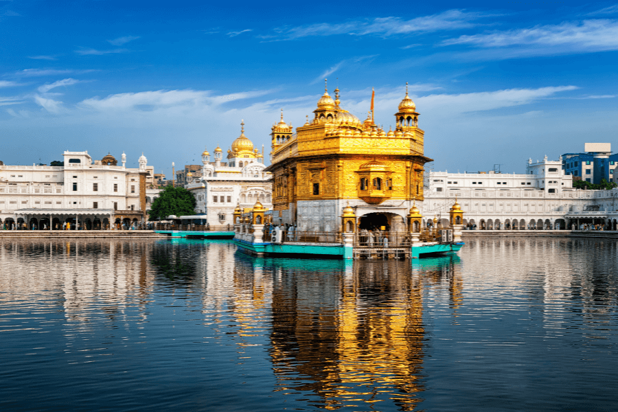 Golden Temple in Amritsar Punjab India
