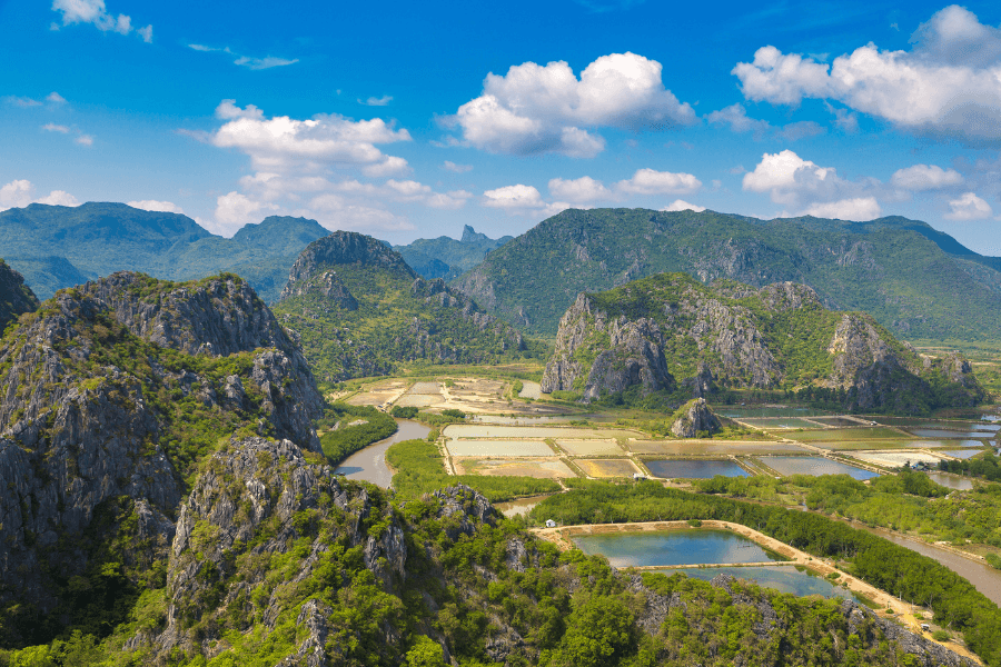 Kao Sam Roi Yot national park in Thailand