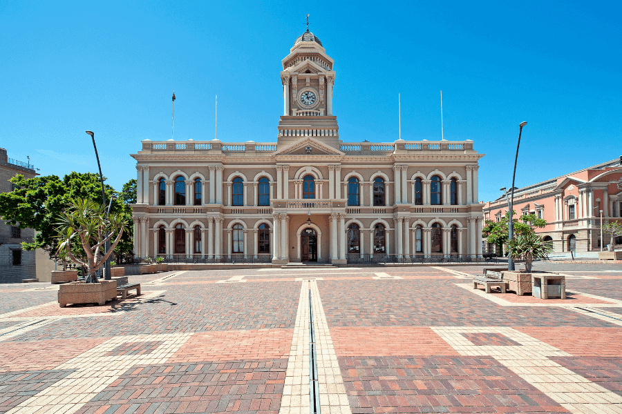 Market Square & City hall in Port Elizabeth