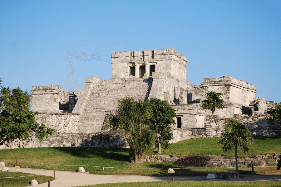 Mayan city of Tulum in mexico