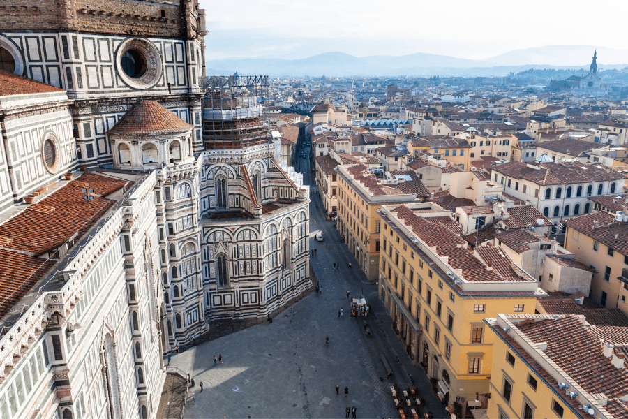 Piazza del Duomo in Firenze