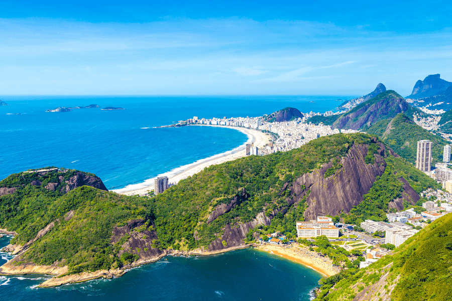 Rio De Janeiro in Brazil