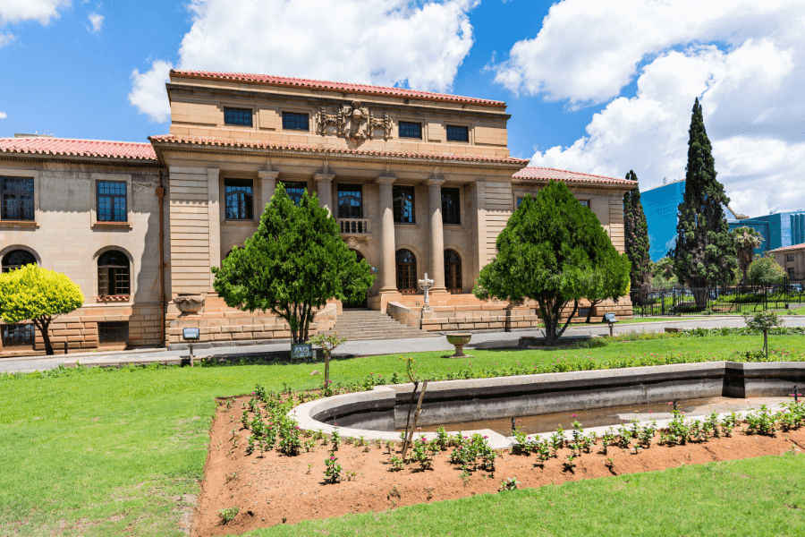 Supreme Court Of Appeal building in Bloemfontein