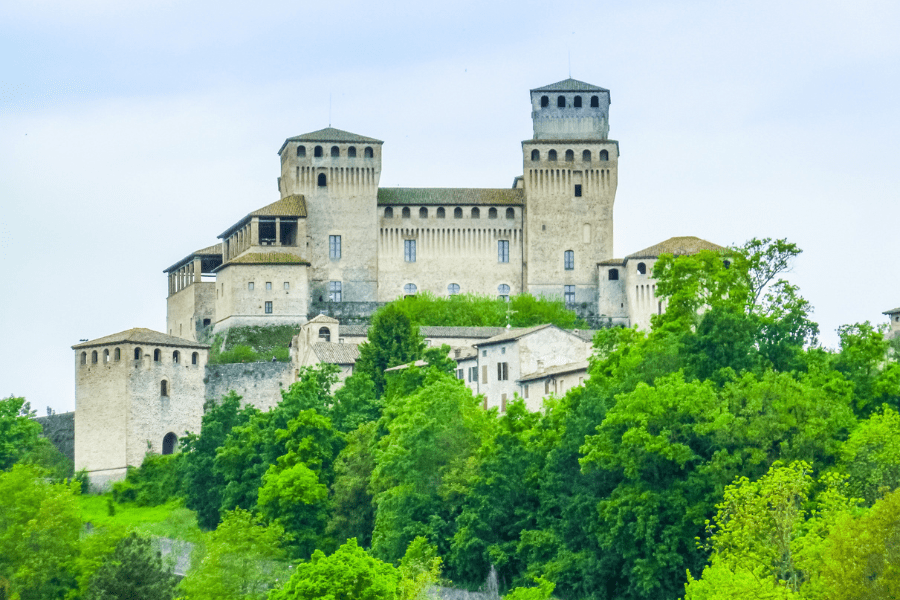 Torrechiara Castle in Parma