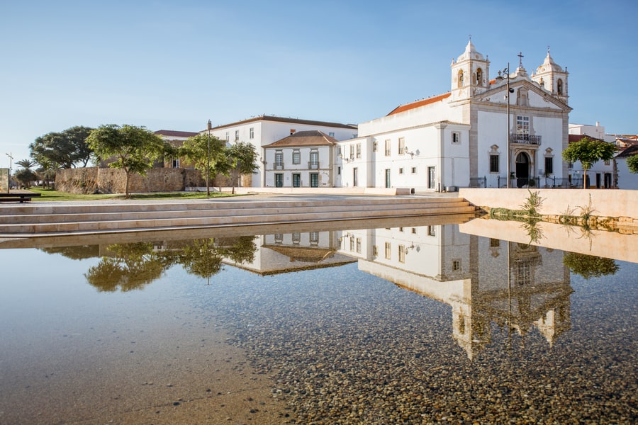 Lagos old town resort in Portugal