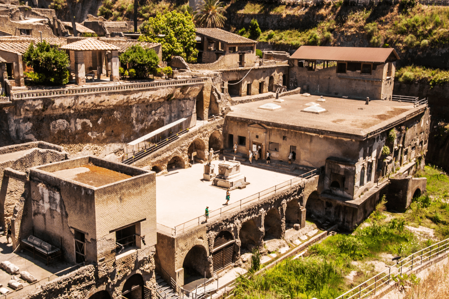 ruins of Herculaneum