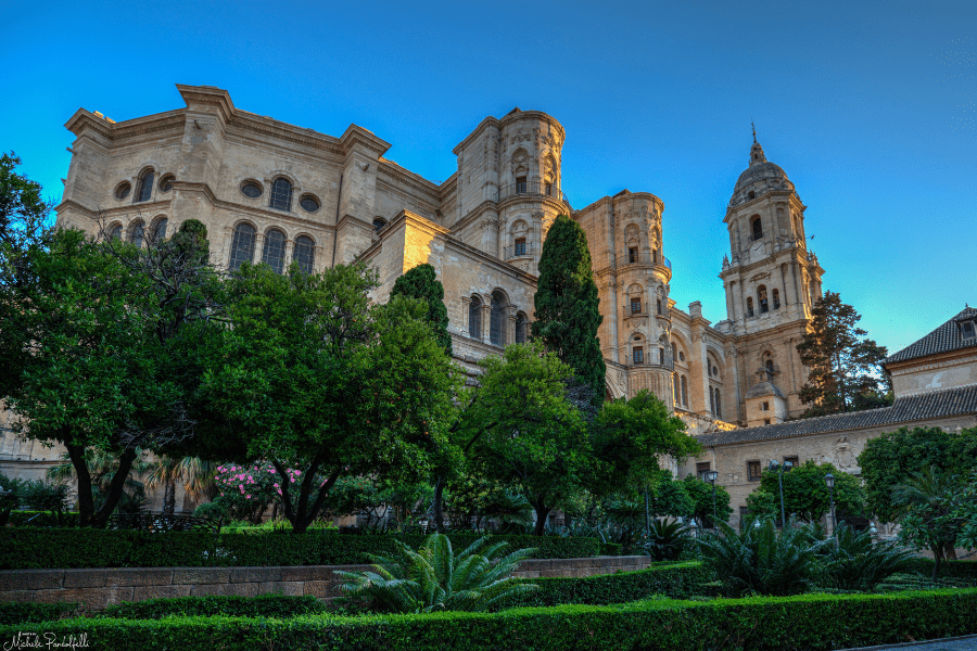 Malaga Cathedral in southern Spain