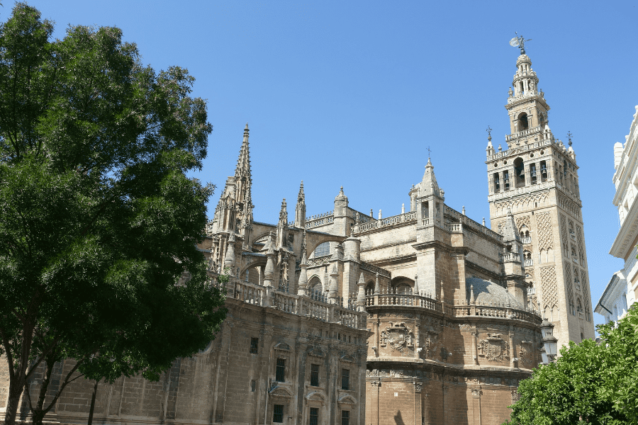 Seville cathedral in southern Spain