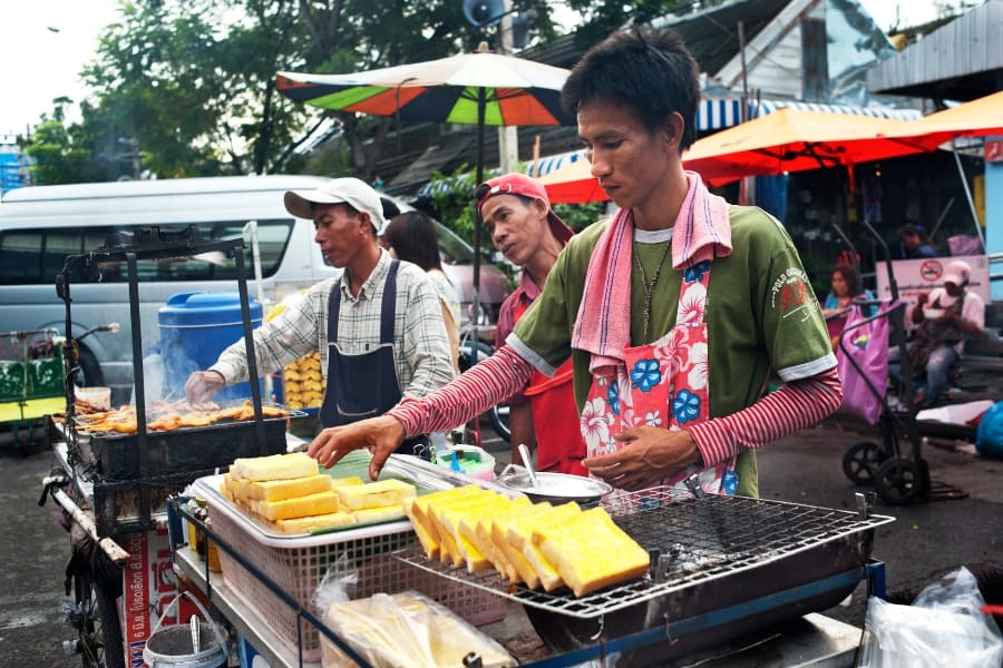 Chatuchak Weekend Market in Bangkok city