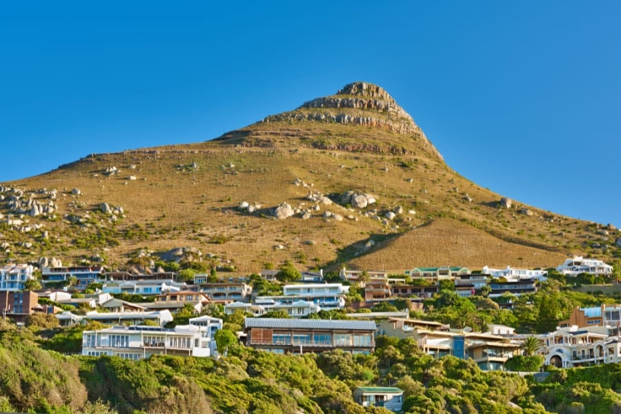 Lion's Head mountain in Cape Town