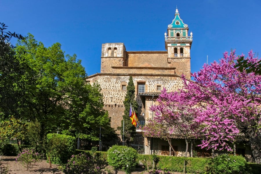 Monastery of Valldemossa in Mallorca