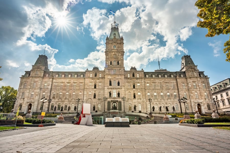 Parliament Building in Quebec City