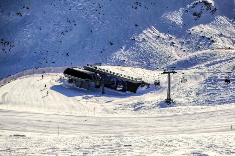 ski station in Bormio,Italy