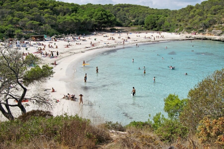 Cala Mondragó beach 