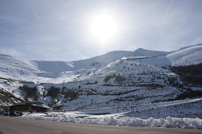 Valdezcaray ski slopes