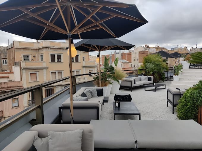 La Terraza del Claris rooftop bar - barcelona