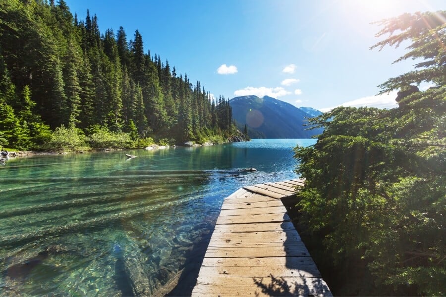 Garibaldi Lake in Canada