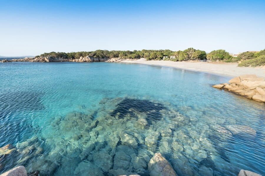 Spiaggia Capriccioli in Sardinia