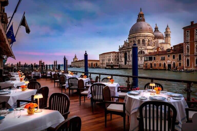 The Gritti Palace terrace