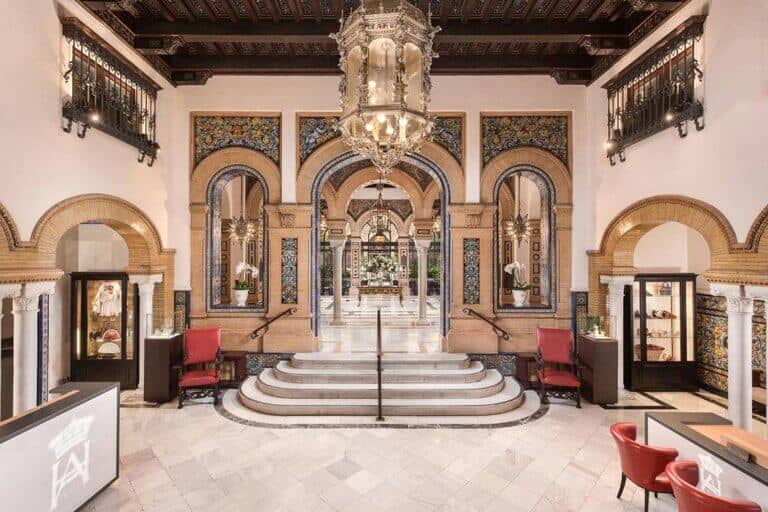 Hotel Alfonso XIII Seville lobby
