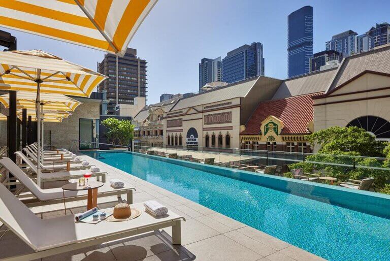 Hyatt Regency Brisbane outdoor pool