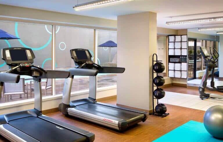 Hyatt Regency Vancouver fitness center