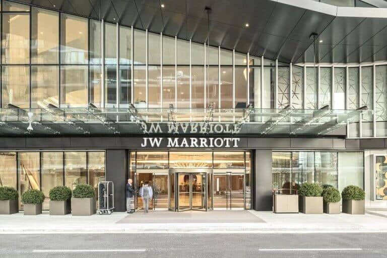 JW Marriott Parq Vancouver entrance