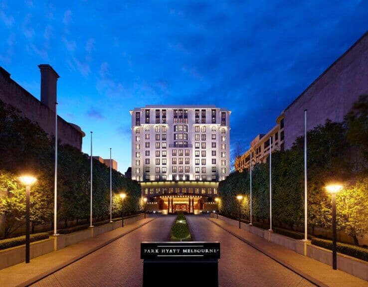 Park Hyatt Melbourne entrance