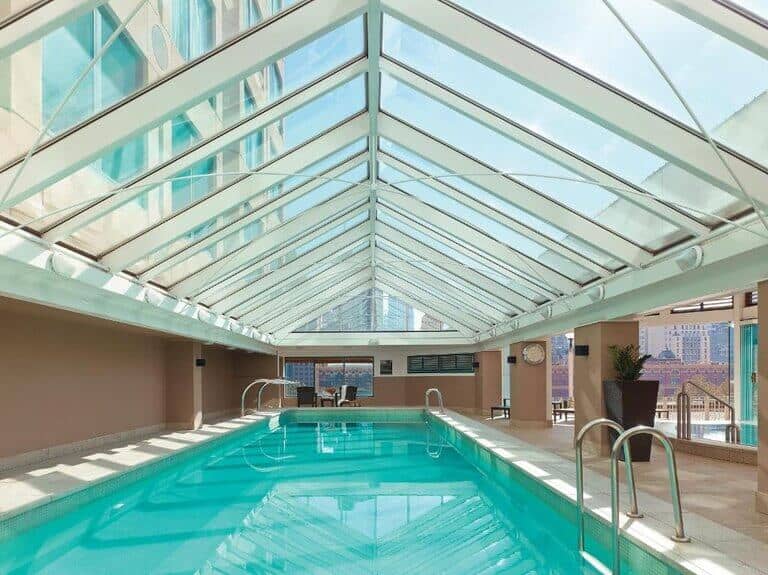 The Langham Melbourne indoor pool