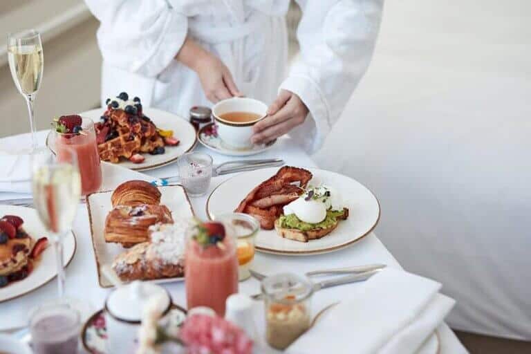 The Langham Melbourne room service