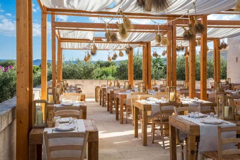 Borgo Egnazia Hotel terrace