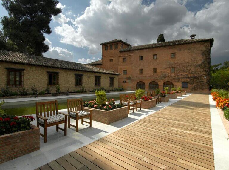 Parador de Granada terrace