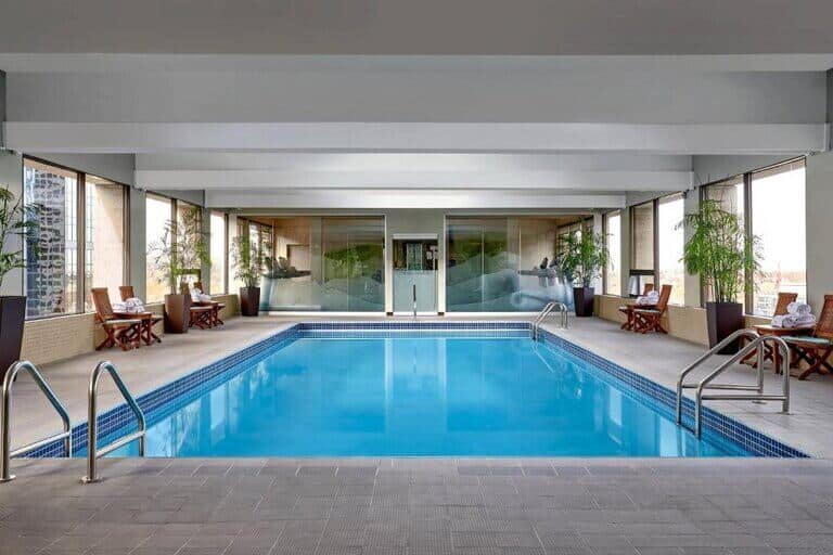 The Westin Calgary indoor pool