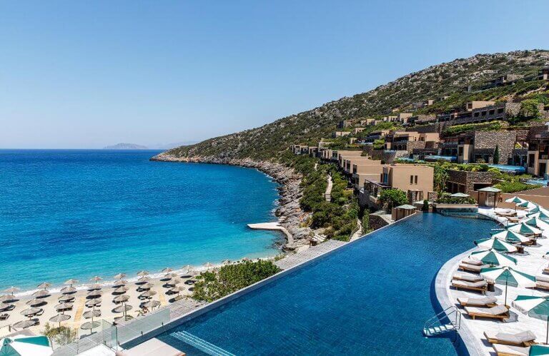 Daios Cove Luxury Resort swimming pool