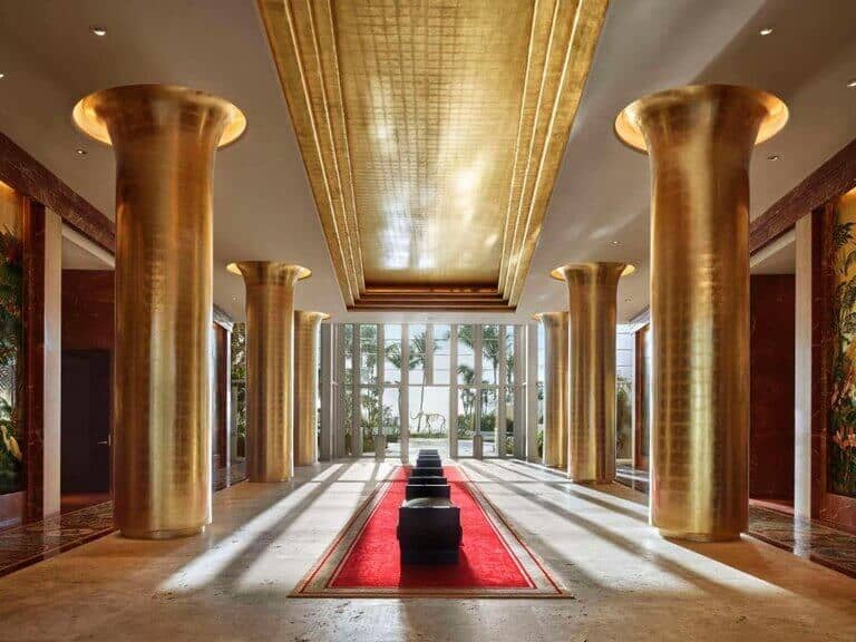 Faena Hotel Miami Beach lobby