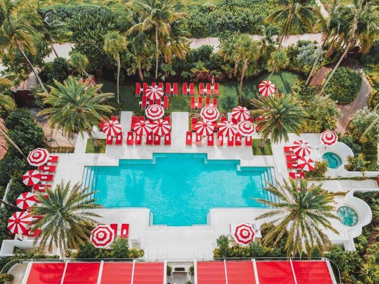 Faena Hotel Miami Beach swimming pool