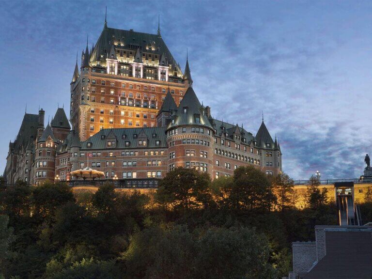 Fairmont Le Chateau Frontenac in Quebec City