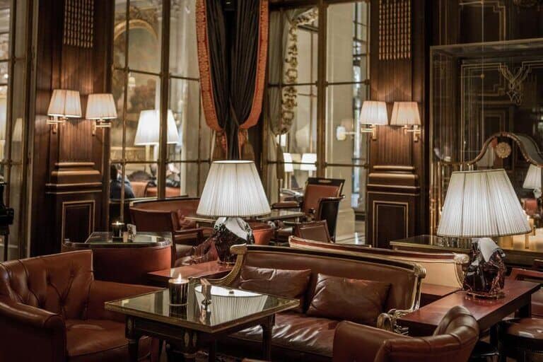 Hotel Le Meurice bar