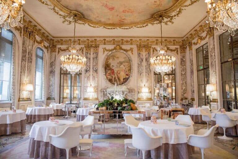 Hotel Le Meurice restaurant