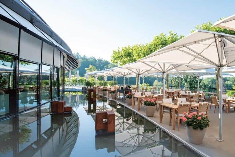 The Dolder Grand Zurich terrace